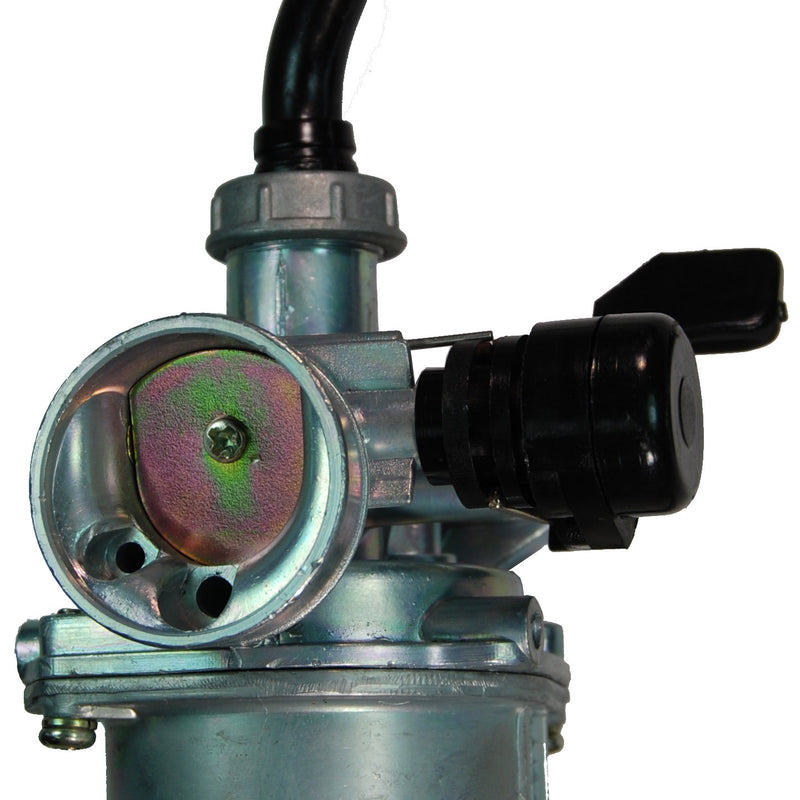 PZ19 Carburetor with Insulator & Paper Gasket50-125CC ATV, Dirtbike  Manual Choke  Intake ID=19 Air Box OD=35  Bolts c/c=48mm