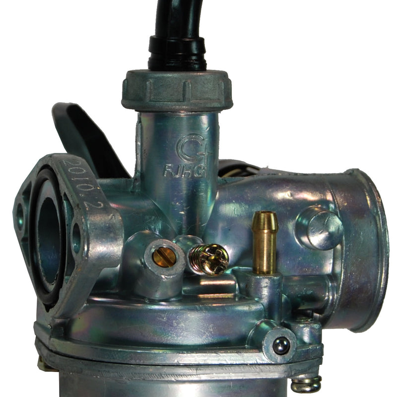 PZ19 Carburetor with Insulator & Paper Gasket50-125CC ATV, Dirtbike  Manual Choke  Intake ID=19 Air Box OD=35  Bolts c/c=48mm