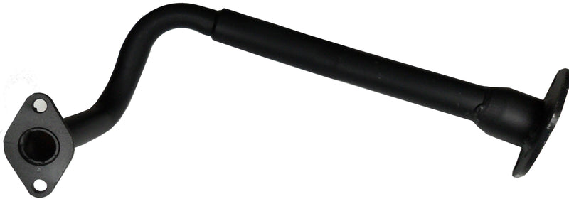GY6-50 Chinese Scooters Exhaust Pipe Kit - 2 PieceCanister Length=14.5