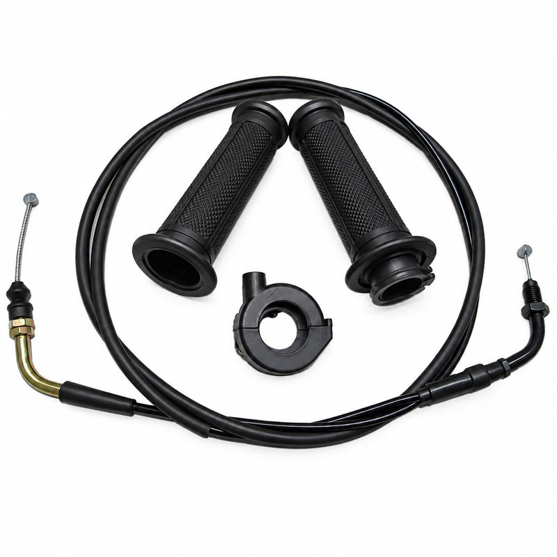 GY6 Throttle Cable, Handlebar Grip Set & Throttle Cable Housing Kit
