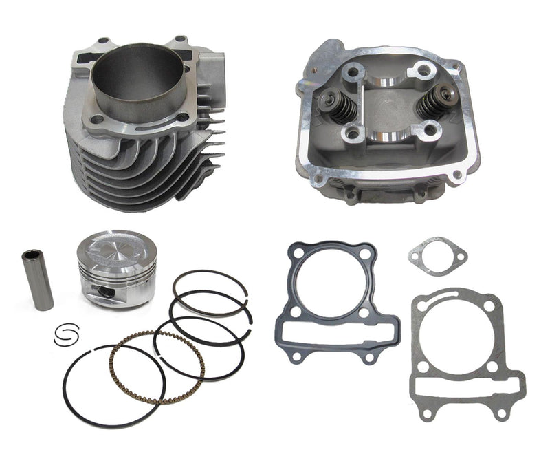 Cylinder & Cylinder Head Kit GY6-177cc 62.5mm