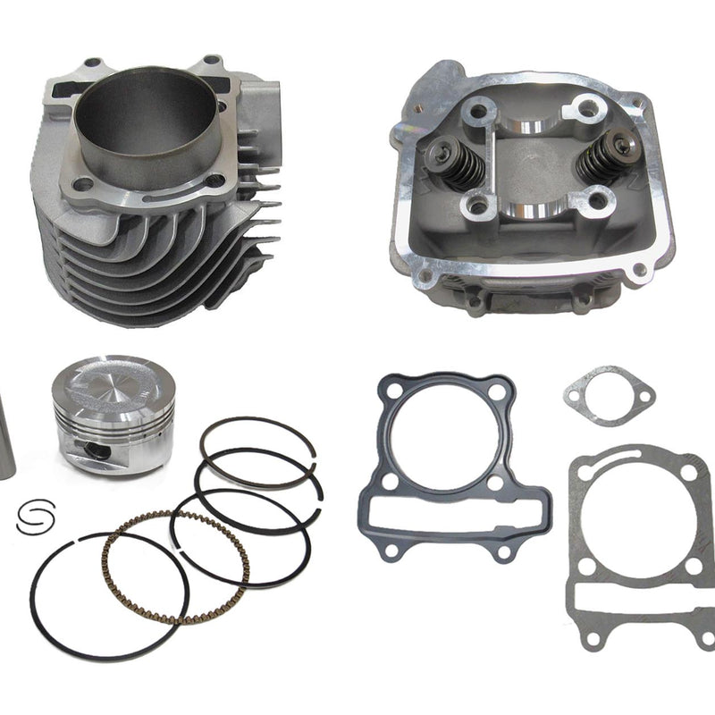 Cylinder & Cylinder Head Kit GY6-177cc 62.5mm