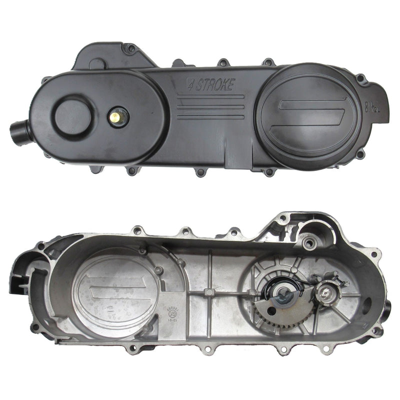 Belt Cover and Gasket, Gy6-50 460mm Fits Maddog Scooters - Others with the 460mm long case.