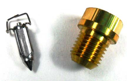 Sunworld H68 / Mikuni Style 18mm 2 Stroke Carburetor Needle Valve Assembly