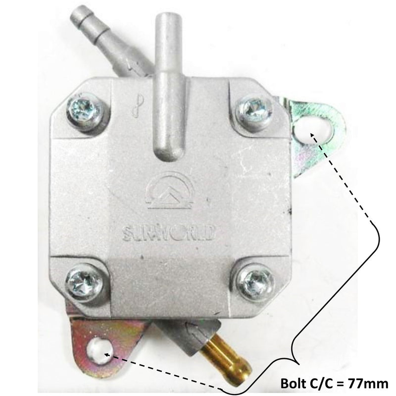 FUEL PUMP (Sunworld)  Bolt holes Ctr to Ctr=77mm