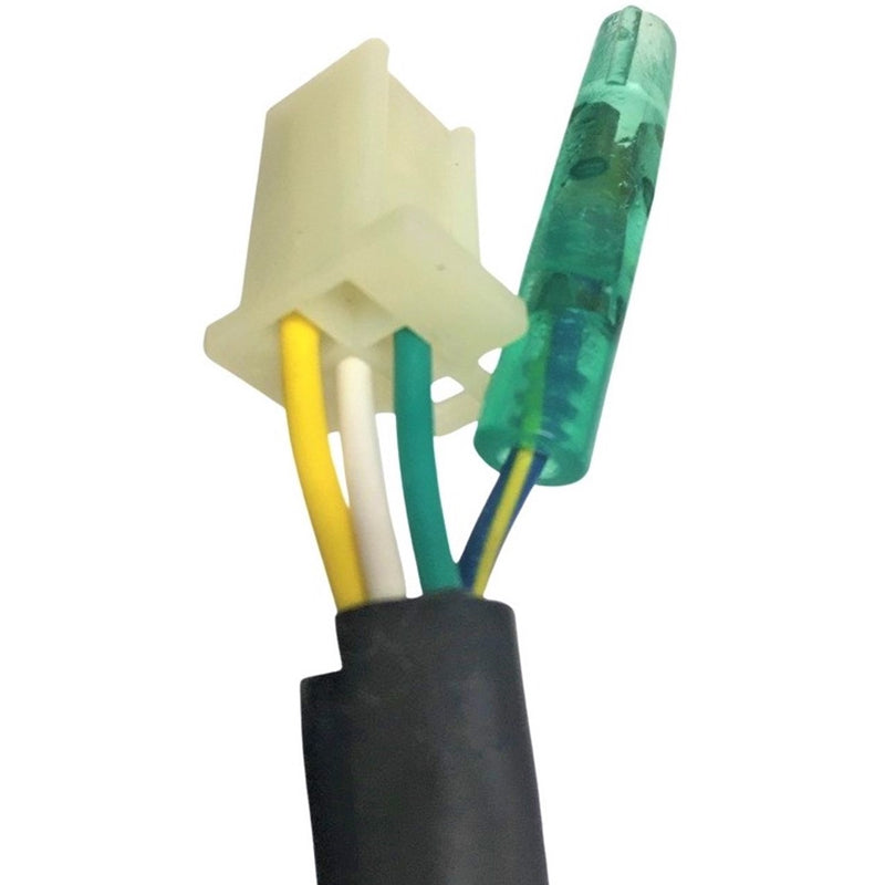 Stator 49-150cc GY6  Fits Many Chinese ATVs and Scooters  8 Pole 3 Pin in 4 Pin Jack + 1 Wires  OD=88 ID=29 H=28 Bolts c/c=41 Pickup Coil c/c=34