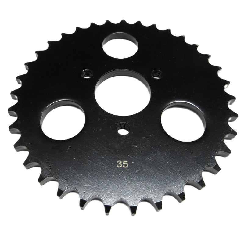 Rear Sprocket #428 35th  Bolt Pattern=3x48 bolt holes are threaded  Shaft=36mm
