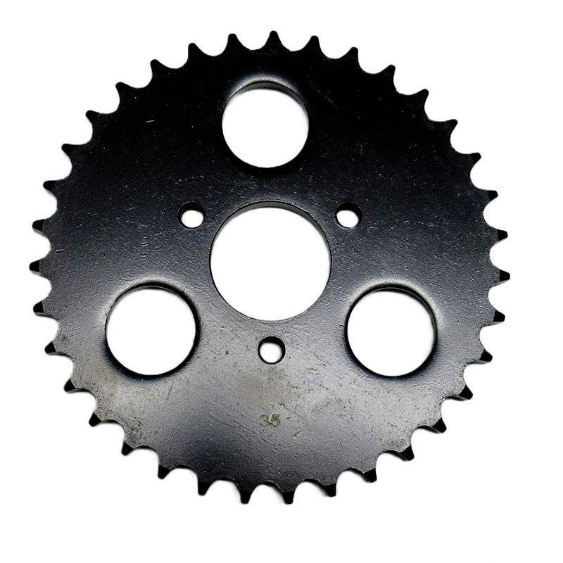 Rear Sprocket #428 35th  Bolt Pattern=3x48 bolt holes are threaded  Shaft=36mm