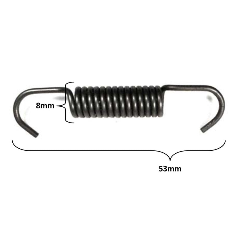 BRAKE RETURN SPRING  L=53mm OD=8mm Sold Per Pc