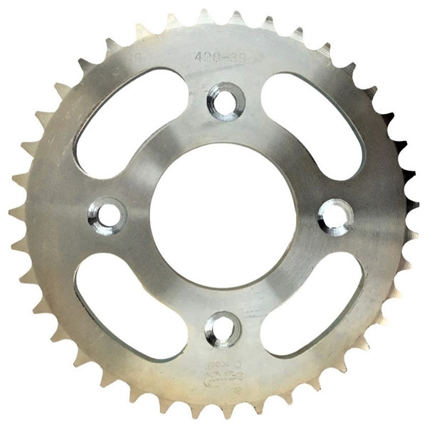 Rear Sprocket #428 39th  Bolt Pattern=4x64mm  Hole ID=58mm  Fits Tomberlin 110cc Dirtbike