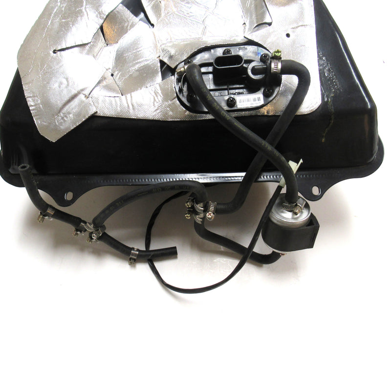 Gas Tank - Tomberlain SDX 600  Fuel level plug=2pin / 2pin jack  Fuel pump=2pin / 4pin jack  Gas filler OD=58mm  Bolts Front to Back=12