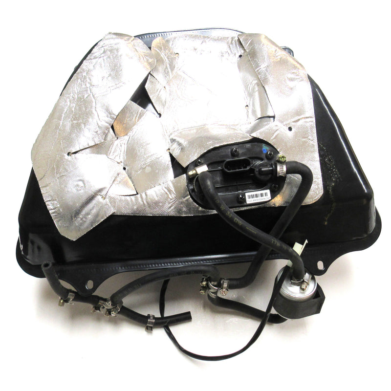 Gas Tank - Tomberlain SDX 600  Fuel level plug=2pin / 2pin jack  Fuel pump=2pin / 4pin jack  Gas filler OD=58mm  Bolts Front to Back=12