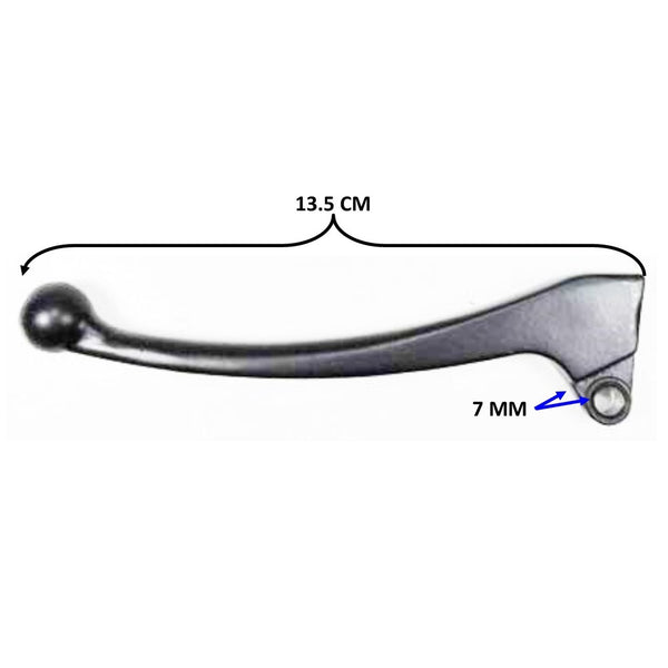 BRAKE LEVER (Left Hand)  L=13.5cm Mounting Thickness=7mm