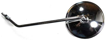 MIRROR (RIGHT) CHROME (Right Hand) THREAD FIXED MOUNT