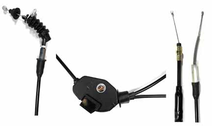 Throttle Cable 2 Stroke  (1) Out- 16 Inches, Inner-18 Inches, (2) Out- 38 Inches, Inner- 39 1/2 Inches, (3)Out- 41 Inches, Inner-44 Inches