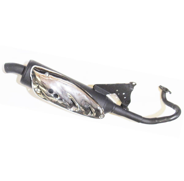 Exhaust Muffler Fits Alpha Sport Kaliber RS + many other GY6 125-150cc scooters