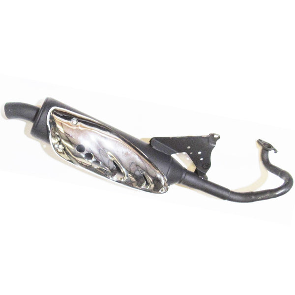 Exhaust Muffler Fits Alpha Sport Kaliber RS + many other GY6 125-150cc scooters