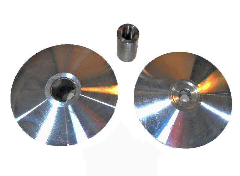 Front Variator Clutch Shaft ID=17mm  OD=126mm Splines=22  Fits Alpha Sports TX220 + others