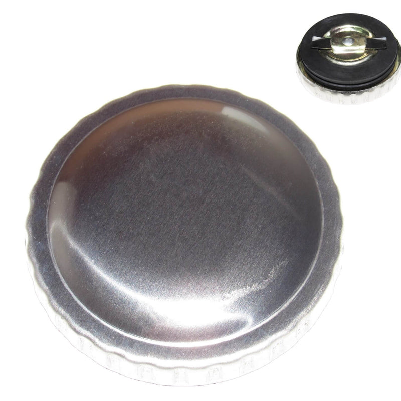 GAS CAP  30mm Chrome  Step Thru Mopeds  Fits Tomos Puch Garelli + more