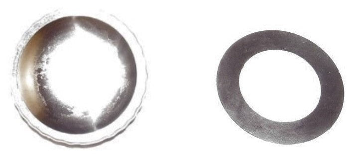 GAS CAP  30mm Chrome  Step Thru Mopeds  Fits Tomos Puch Garelli + more