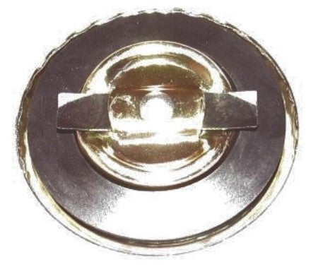 GAS CAP  30mm Chrome  Step Thru Mopeds  Fits Tomos Puch Garelli + more