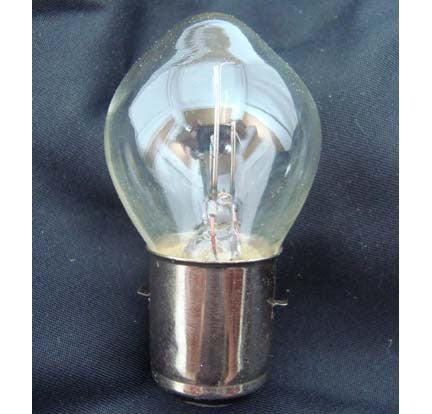 12V 35/35W Headlight Bulb  2 Terminal 20mm Base for Many Scooters and Mopeds