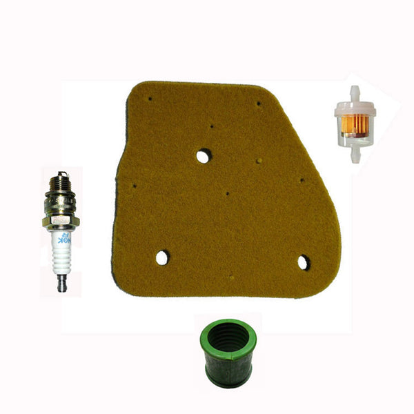 E-Ton & POLARIS 50cc 70cc 90cc C10232 Stroke Maintenance Kit  Air Filter, Fuel Filter, Spark Plug & PU Steering Bushing