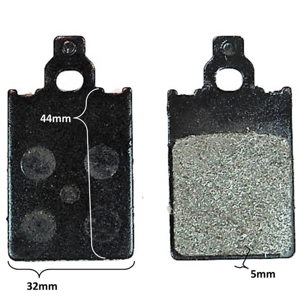 Disc Brake Pads  TOMOS REVIVAL FRONT*  32x44x5