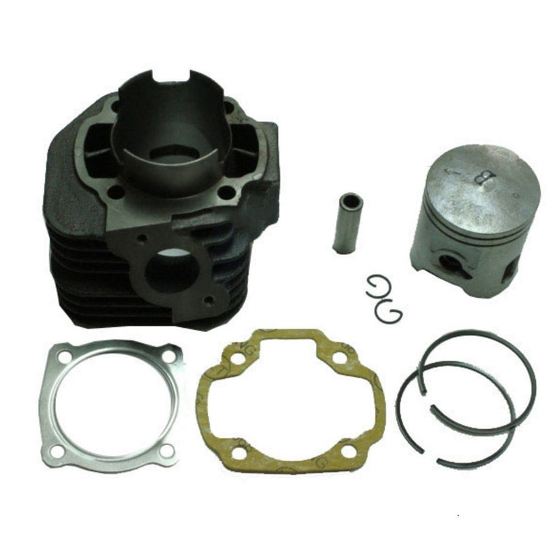 Cylinder Piston Top End Kit 70cc 2 Stroke 47mm Fits E-Ton Viper RXL70 ATVs + Viper 50 and Beamer, Matrix 50cc Scooters (See More Info)  B=47mm 10mm H=64mm  Adly, E-Ton, Jog, Polaris + More