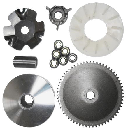 VARIATOR KIT for GY6-50 QMB139 49-90cc ATVs & Scooters Shaft=14mm