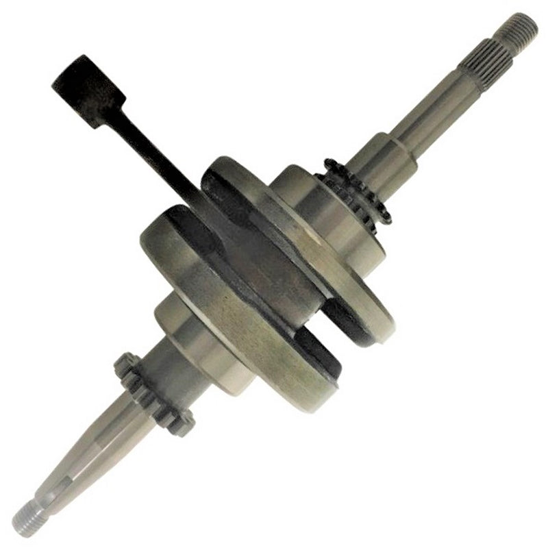 49cc CrankshaftFor GY6-50 QMB139 49-80cc Scooter Motors. Click Here for specs and fitment: