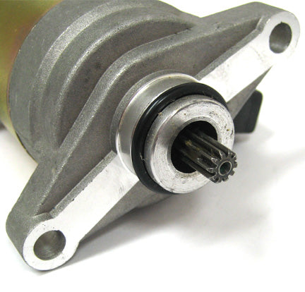 Electric Starter Motor 50cc 4 Stroke Fits GY6-50 QMB139 49cc Chinese Scooters 10 Spline,24mm Flange,Bolts c/c=69mm