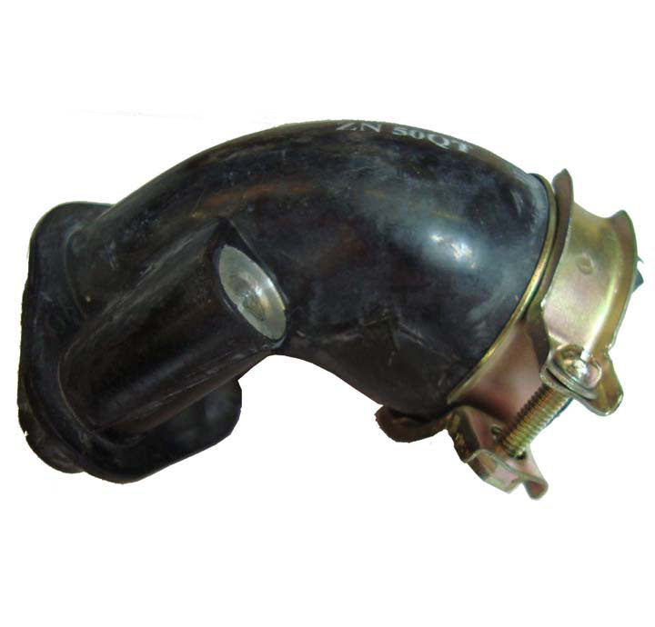 INTAKE MANIFOLD  GY6 49-90cc Scooter-ATV Engines ID=17, Carb side ID=25 Bolts C/C=45mm