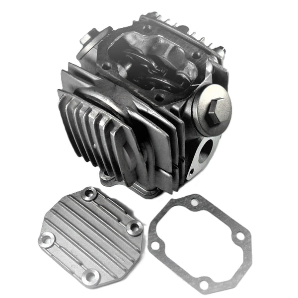 Cylinder Head 39mm Honda Copy 50 ATV, Dirt Bike With Cam-Valves Installed   Cam Sprocket Teeth = 28