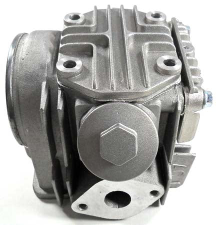 Cylinder Head 39mm Honda Copy 50 ATV, Dirt Bike With Cam-Valves Installed   Cam Sprocket Teeth = 28