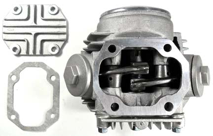 Cylinder Head 39mm Honda Copy 50 ATV, Dirt Bike With Cam-Valves Installed   Cam Sprocket Teeth = 28