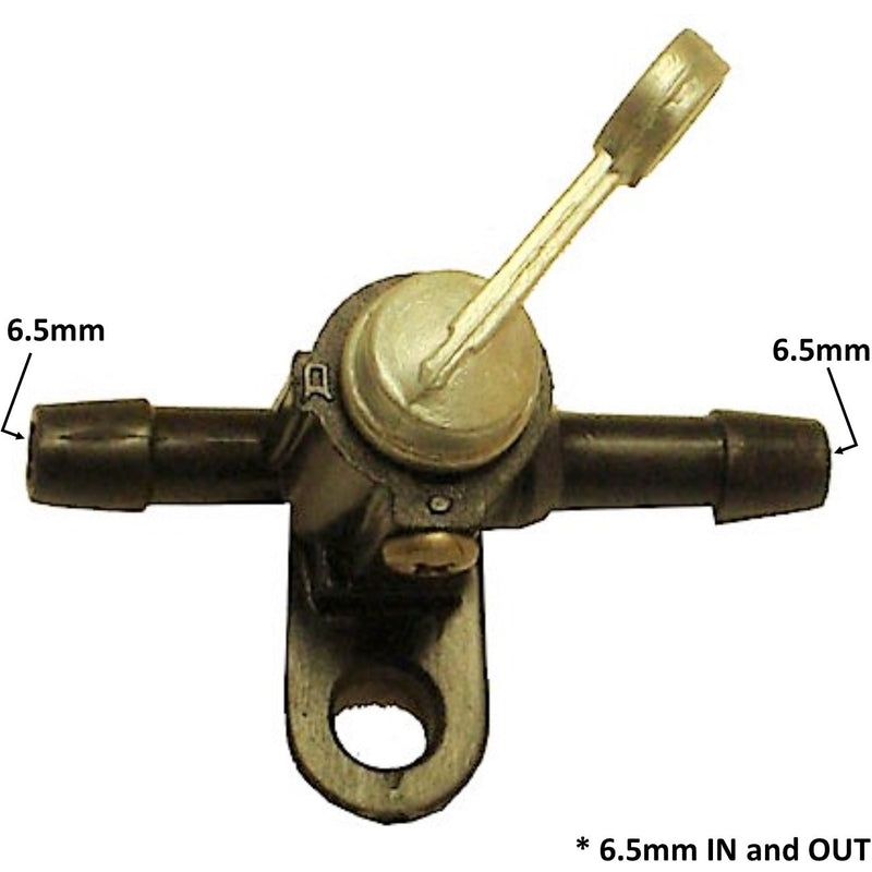Fuel Valve  Inline  6.5mm IN AND OUT