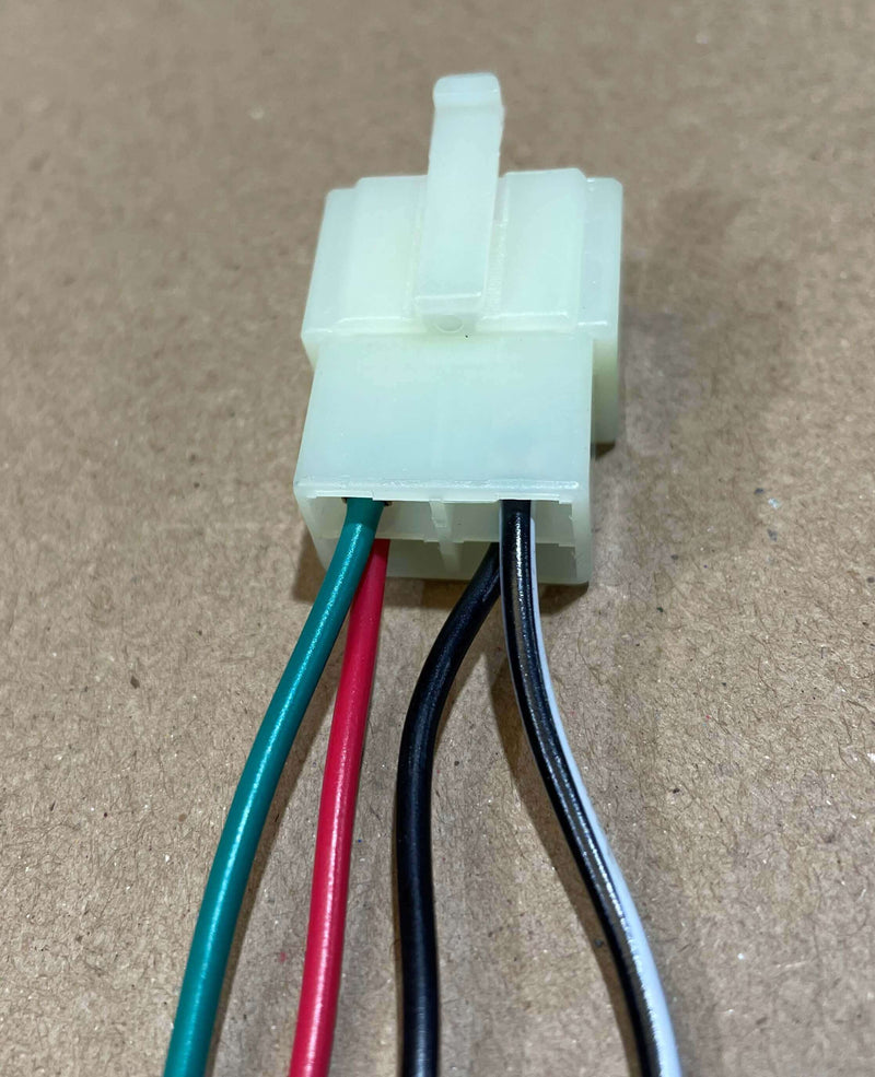 Ignition Switch  Fits E-Ton Yukon CXL-150, Baja, + Many Other ATVs 4 pins in 4 pin female Jack OD=25mm