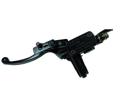 Rear Brake Assembly  Fits Most Chinese Mini ATVs  Caliper Bolts Ctr to Ctr 63mm  Line L= 55 inches  Caliper L=85 W=77