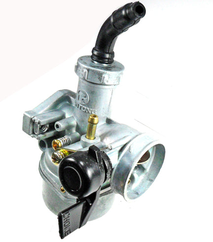 PZ22 Carburetor  Manual Choke  50-125cc ATV, Dirtbike  Intake ID=21 Air Box OD=38mm Bolts c/c=48mm