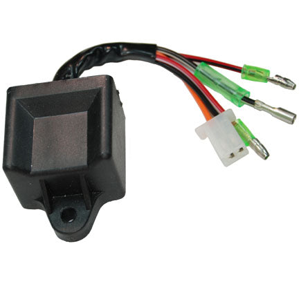 CDI Box 2 Stroke  49cc ATVs, Scooters  2 pin jack, 1 FM plug, 2 male plug 38x35x30