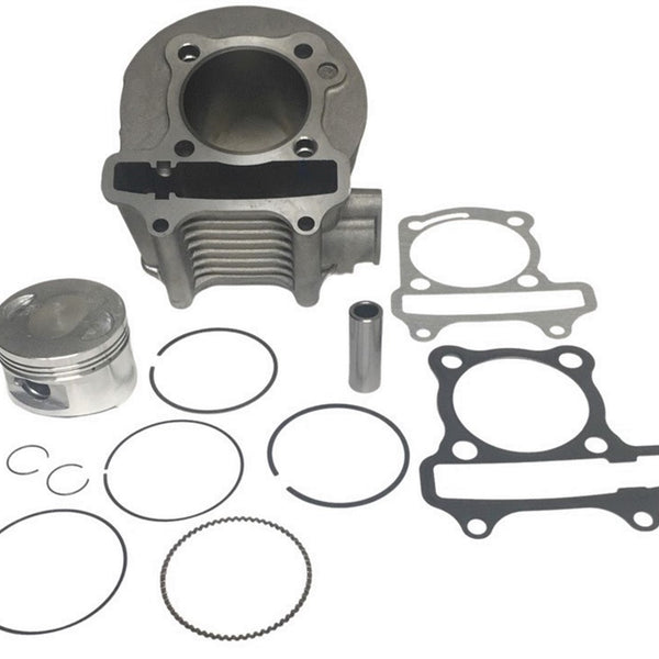 Cylinder Piston Top End Kit Fits GY6-150 ATVs, GoKarts, Scooters, UTVs TYPE 1 Bolt Pattern B=57 H=69