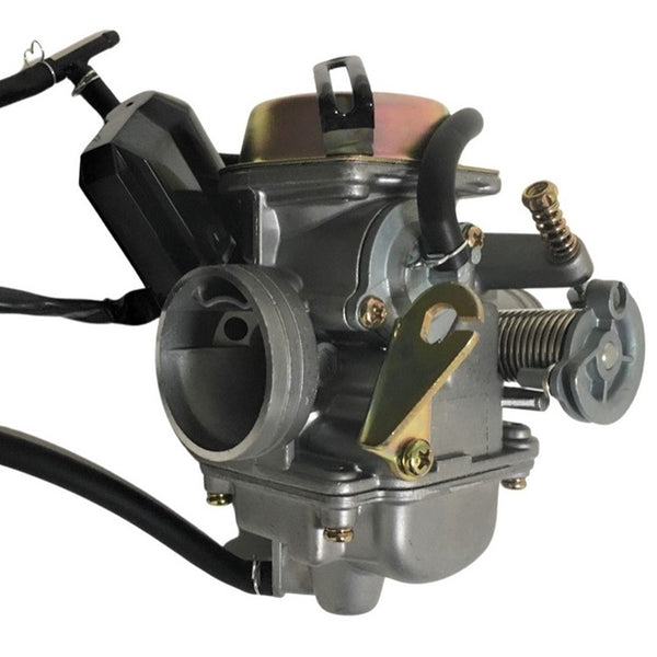 Keihin Type PD24J Carburetor  TOP QUALITY-Best Value  Intake OD=32mm Air Box OD=42mm  Fits Most GY6 125, 150, 180cc ATV, GoKarts, Motorcycles, Scooters
