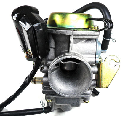 Keihin Type PD24J Carburetor  TOP QUALITY-Best Value  Intake OD=32mm Air Box OD=42mm  Fits Most GY6 125, 150, 180cc ATV, GoKarts, Motorcycles, Scooters