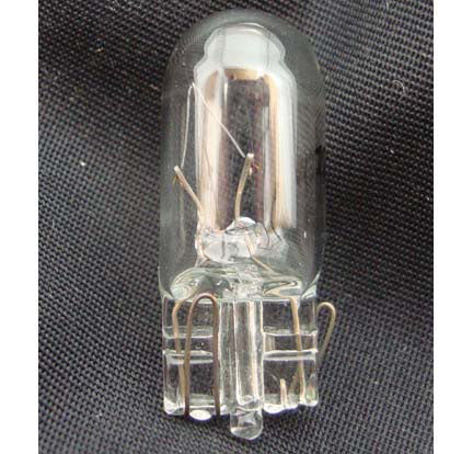 12V 10W T13 Clear Bulb  Base W=9mm