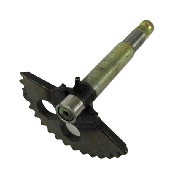 KICK START SHAFT SPINDLE WITH GEAR Fits GY6-125, GY6-150, ATVs, GoKarts, Scooters Length=129mm