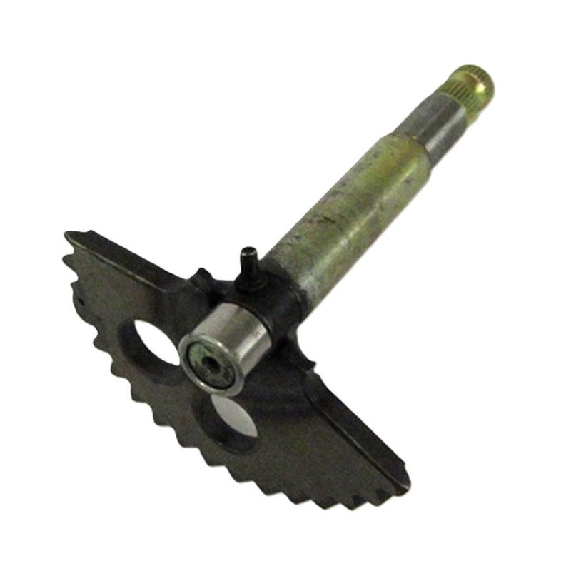 KICK START SHAFT SPINDLE WITH GEAR Fits GY6-125, GY6-150, ATVs, GoKarts, Scooters Length=129mm