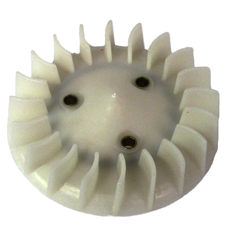 Plastic Flywheel Cooling Fan Fits Impuls E-Ton Viper TXL50-AXL50-NXL50-Lightning50-Thunder90-TXL90-AXL90-NXL90-Sierra90-DXL90 ATVs + Beamer 50, Matrix 50 Scooters + Others OD=118mm Bolts c/c=42