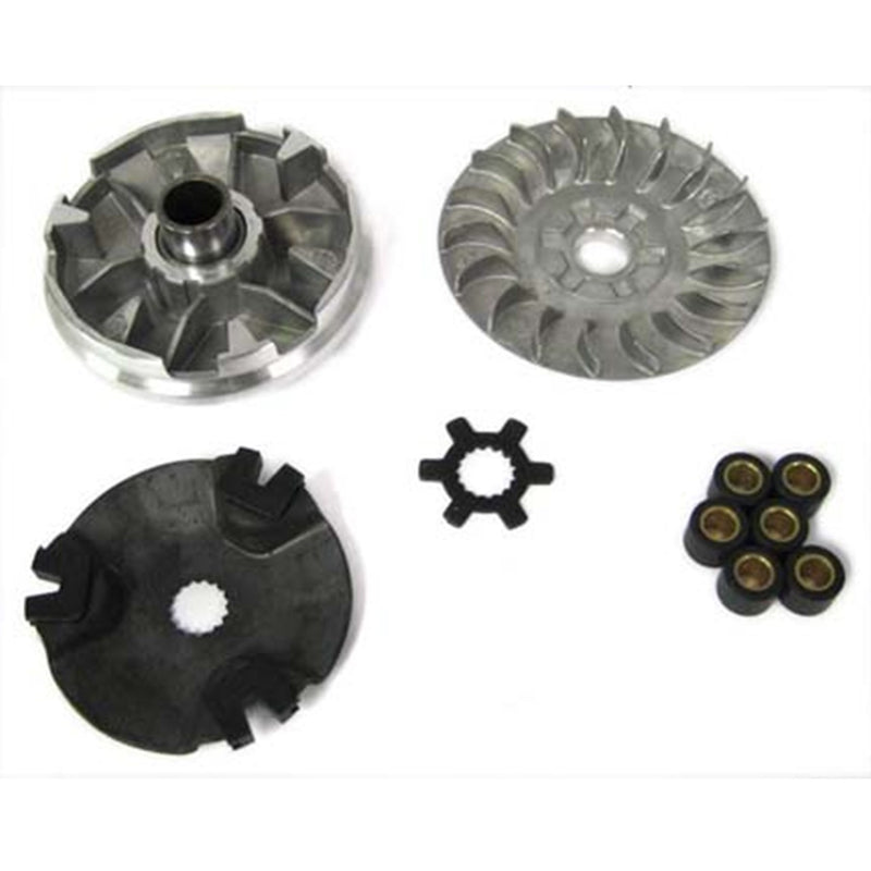 VARIATOR KIT  Fits E-Ton Impuls TXL90, Thunder AXL90, Sierra DXL90, Viper RXL70-90cc ATVs + Some 2 Stroke 50cc Motors with 16mm Shafts  Shaft=16mm Fits Many Adly, Polaris, some Vento Zip, Keeway Hurricane, CPI + more