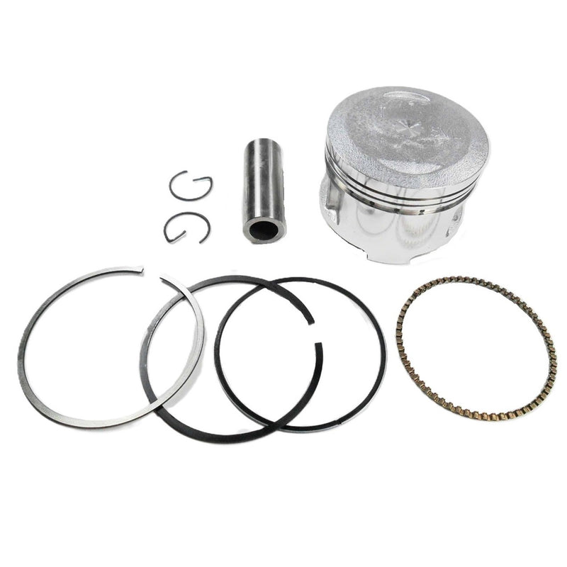 PISTON KIT 125cc GY6125 B=54 Pin=15 H=37 Ctr Pin To Top = 20mm